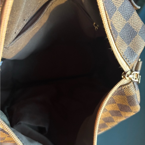 Checkered Brown Backpack - Picture 4 of 4